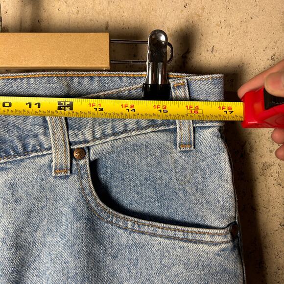 NWT Vintage Levi's Brown Tab 540 36 x 32 Relaxed Fit Denim Jeans - Picture 7 of 10